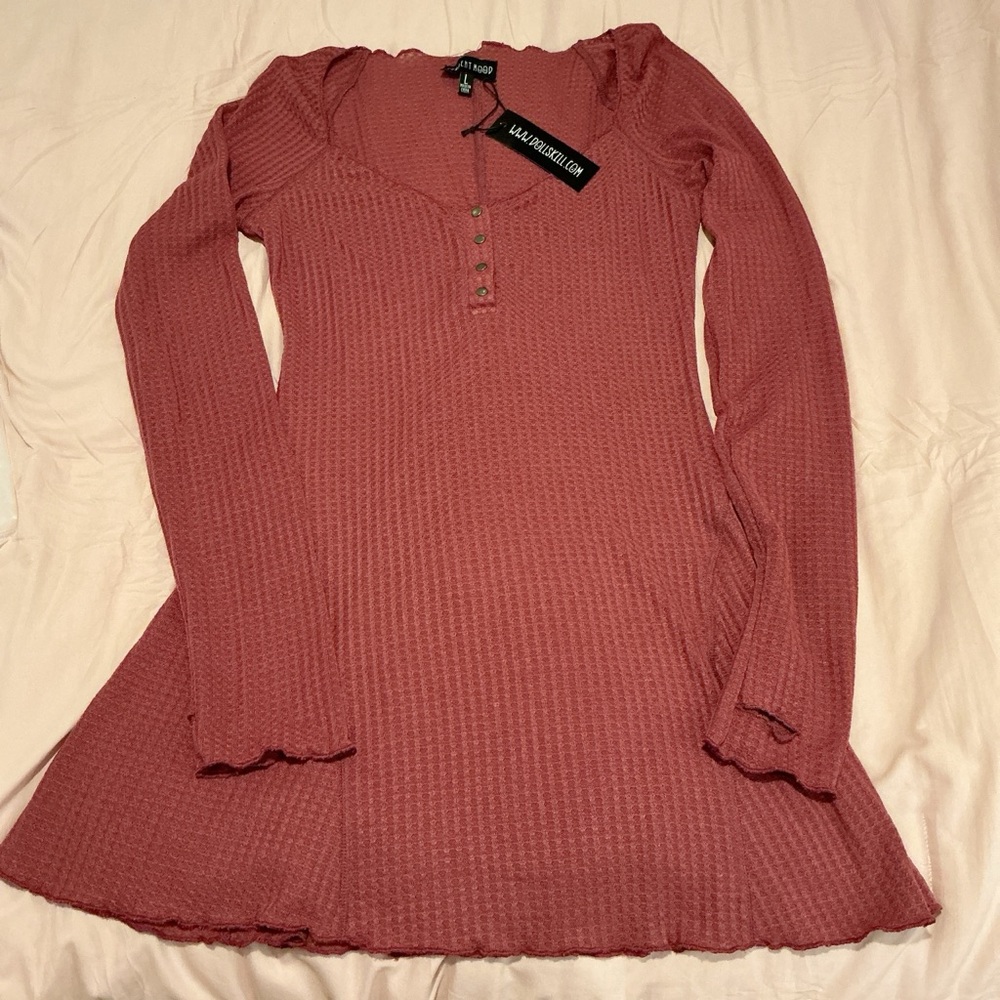 Dolls Kill Long Sleeve Dress